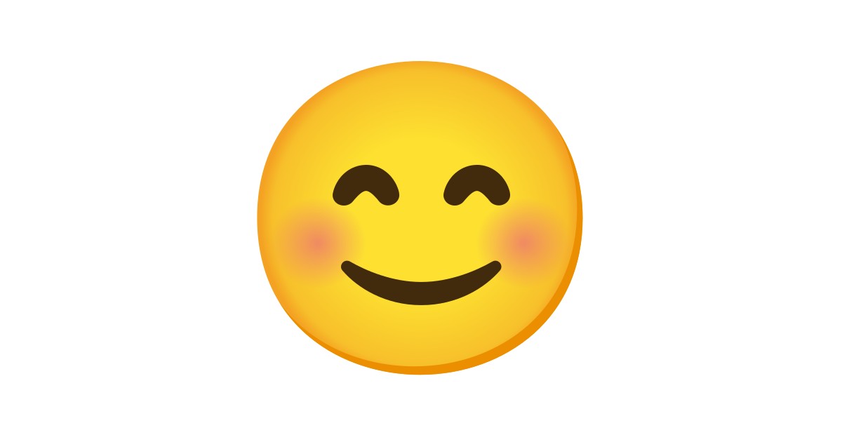 Roten smiley wangen bedeutung mit emoji 😊 Lachender