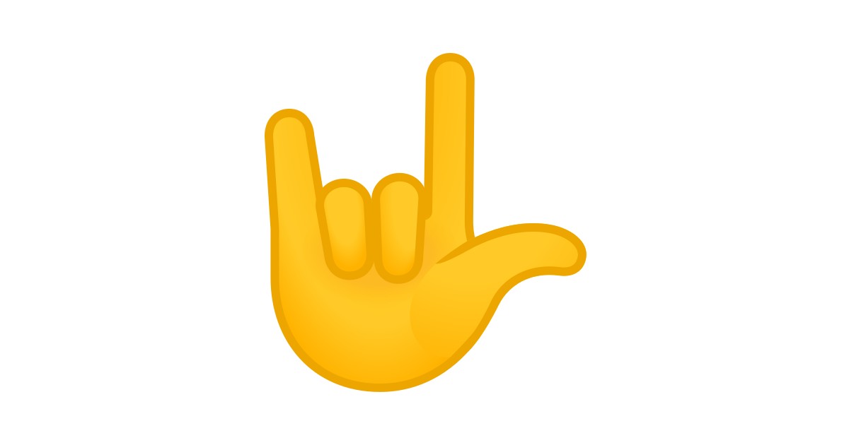 Love You Gesture Emoji