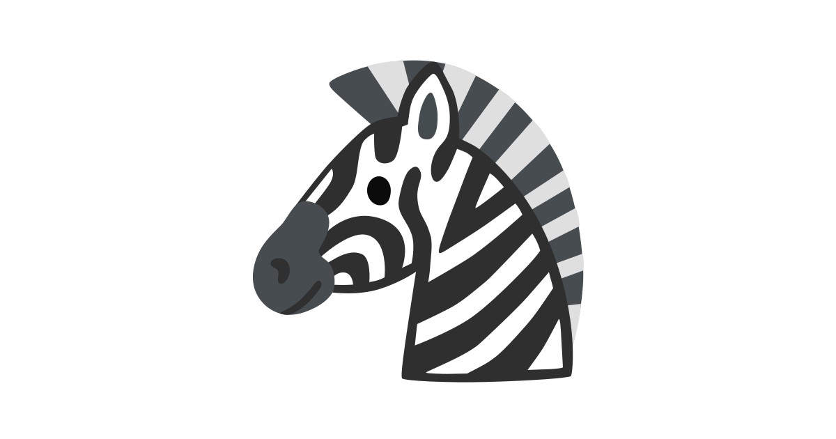 🦓 Zebra-Emoji