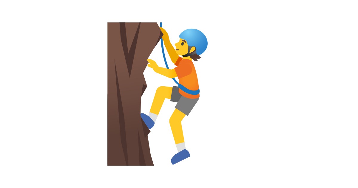 🧗 Person Climbing Emoji