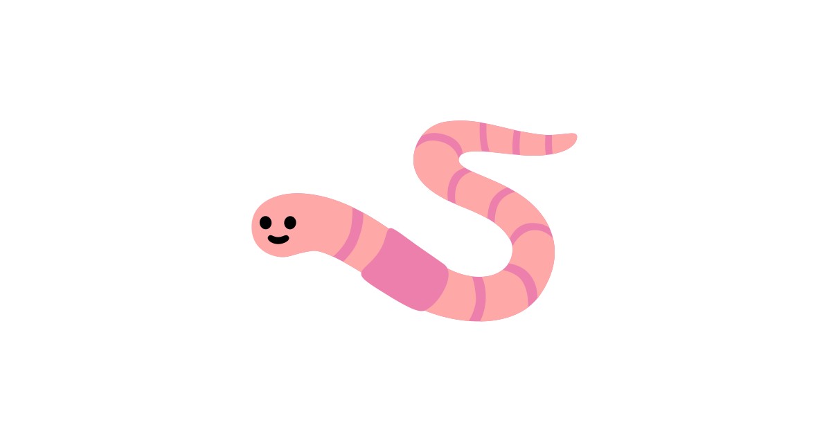 🪱 Worm Emoji