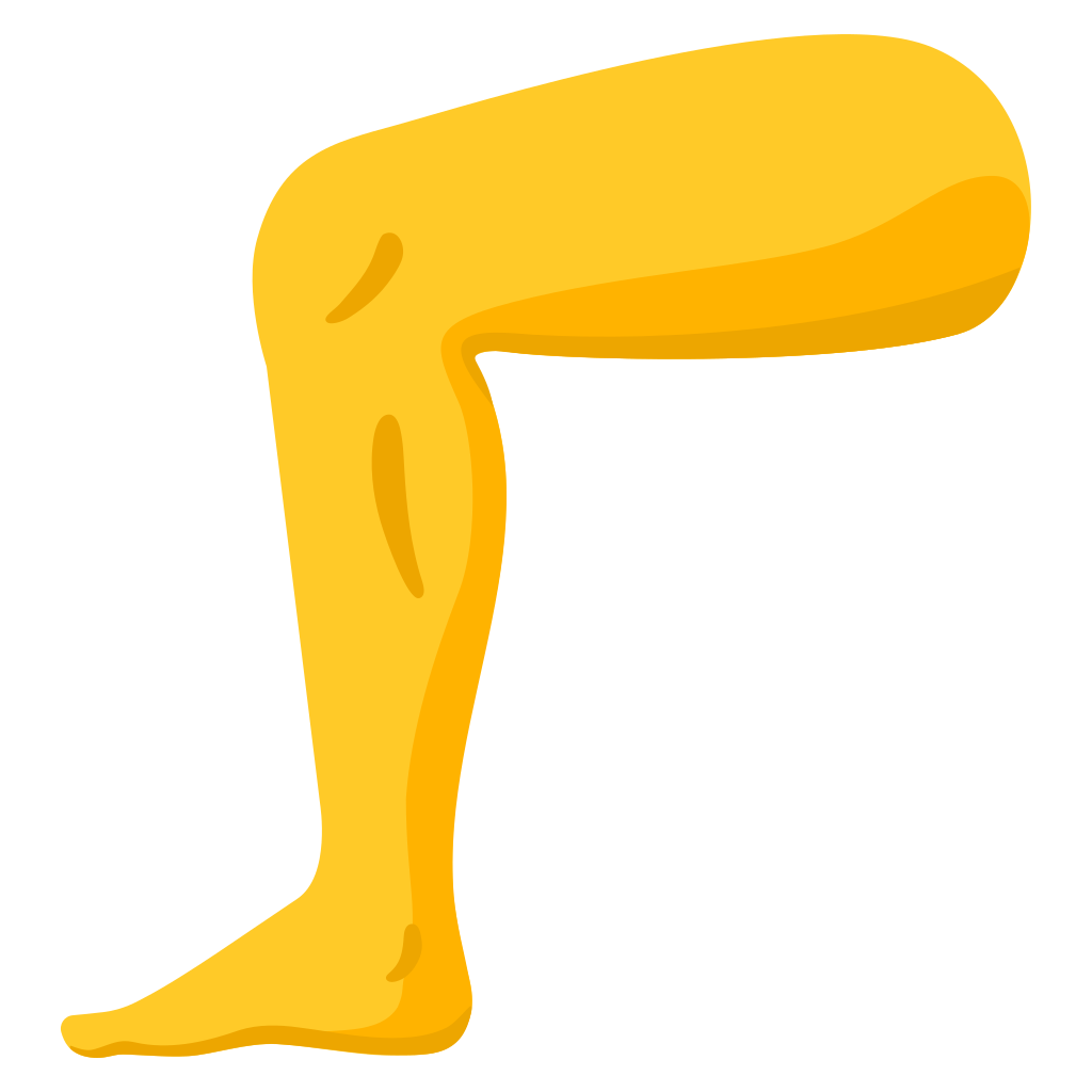 🦵 Leg Emoji