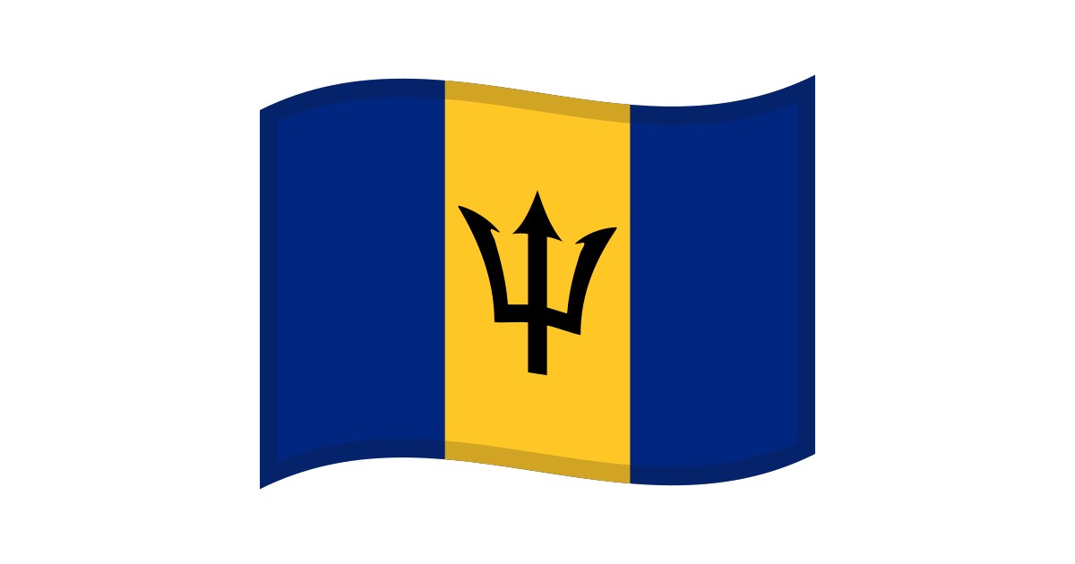 Flag Barbados Emoji flag-barbados-emoji