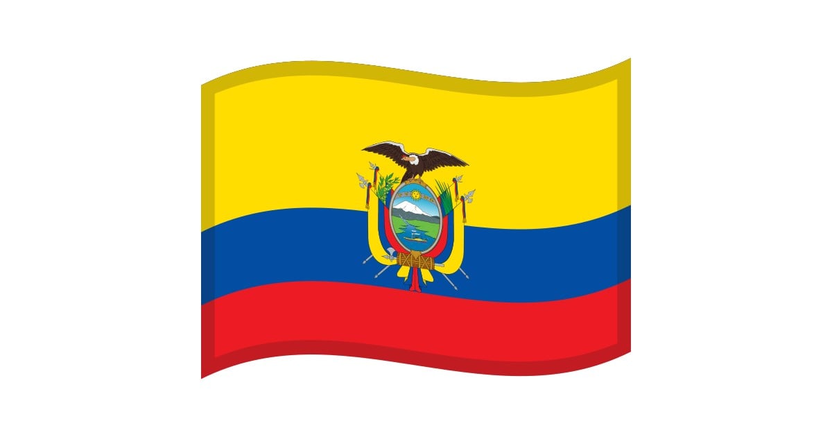 🇪🇨 Bandera Ecuador Emoji