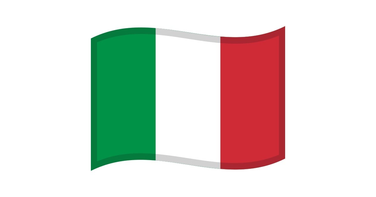 Flag Italy Emoji Flag Italy Emoji