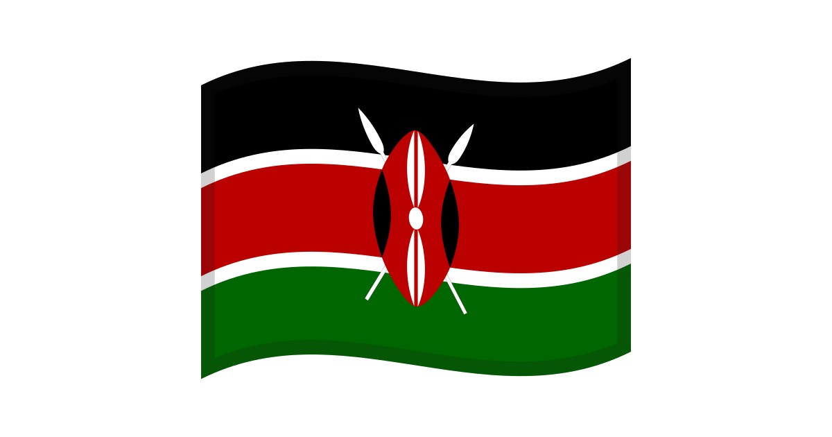 Flag Kenya Emoji Flag Kenya Emoji