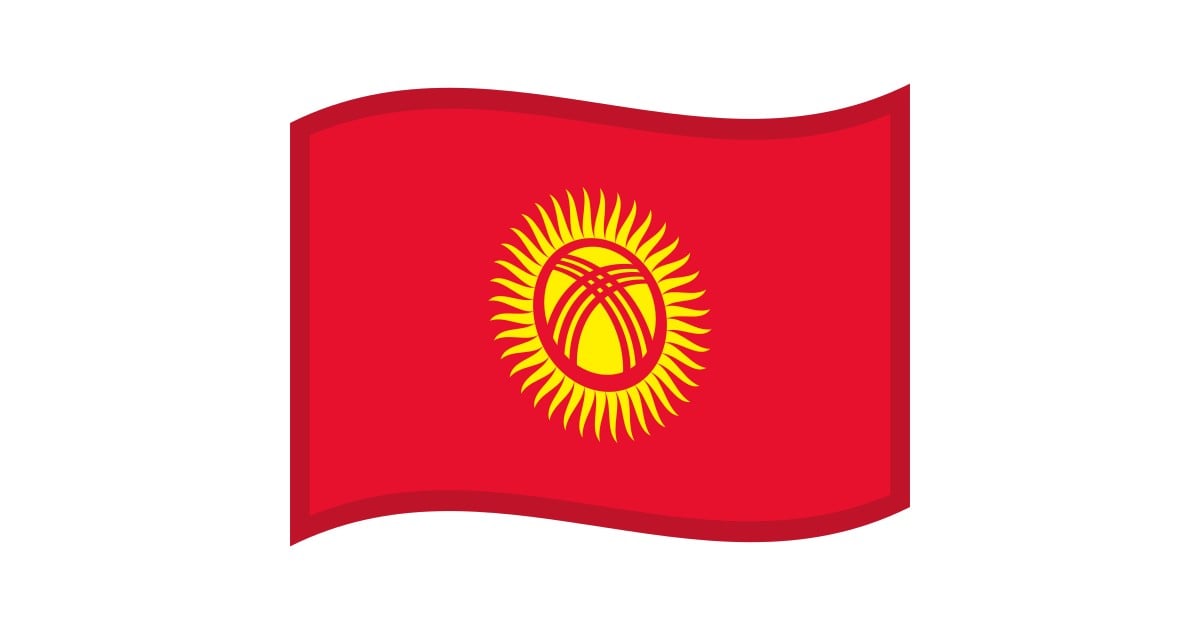 Flag Kyrgyzstan Emoji flag-kyrgyzstan-emoji