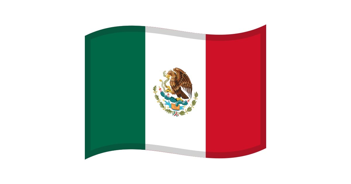 Flag Mexico Emoji Flag Mexico Emoji