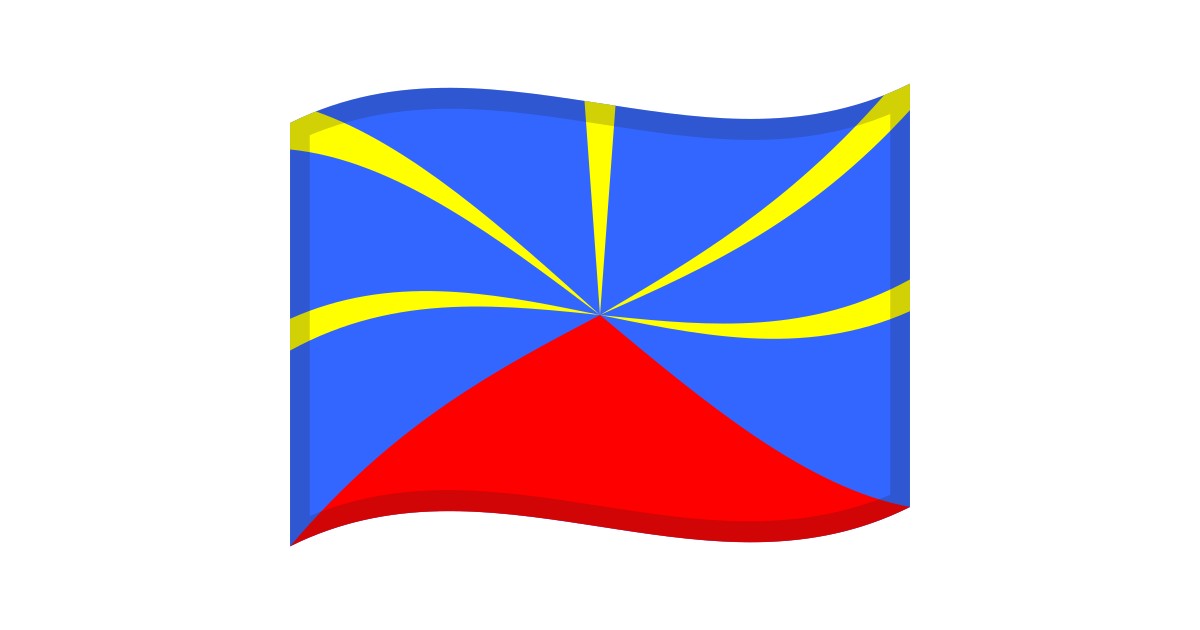 🇷🇪 Flag: Réunion Emoji, RE Flag Emoji