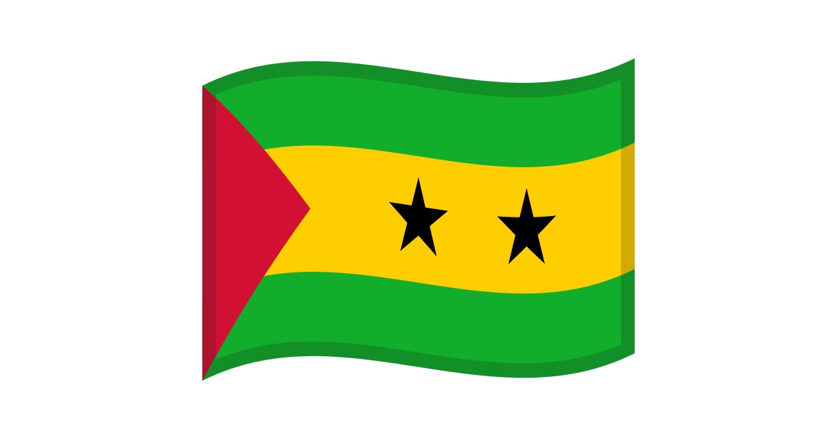 🇸🇹 Bandeira: São Tomé E Príncipe Emoji