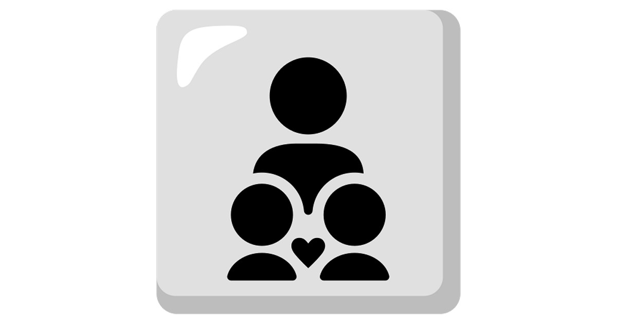 👨‍👦‍👦 Family: Man, Boy, Boy Emoji