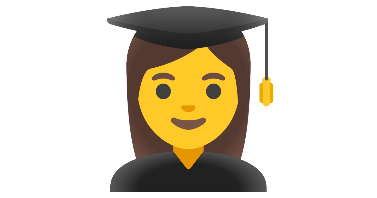 👩‍🎓 Woman Student Emoji