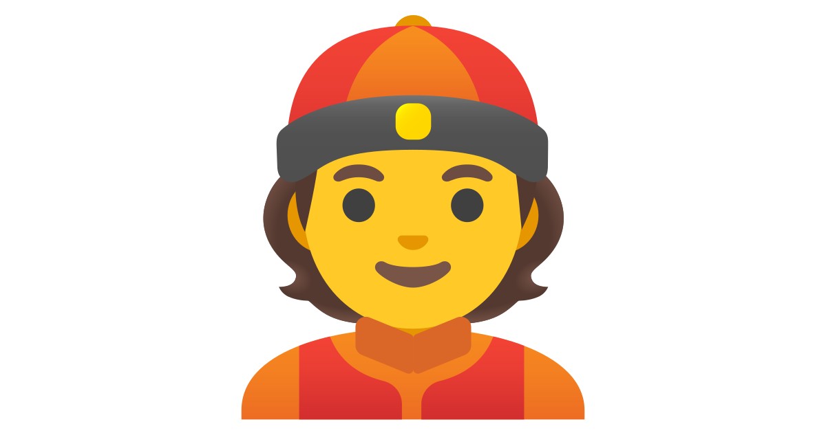 👲 Persona Con Gorro Chino Emoji
