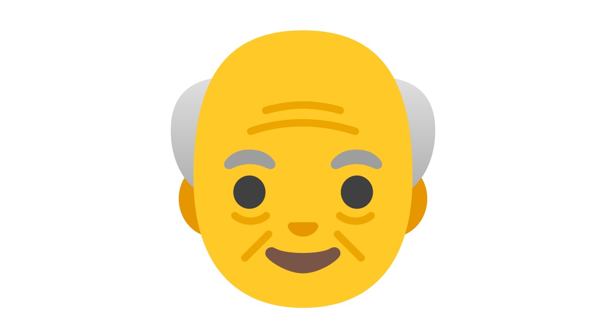 👴 Old man / grandpa emojis 👴🏻👴🏼👴🏽👴🏾👴🏿