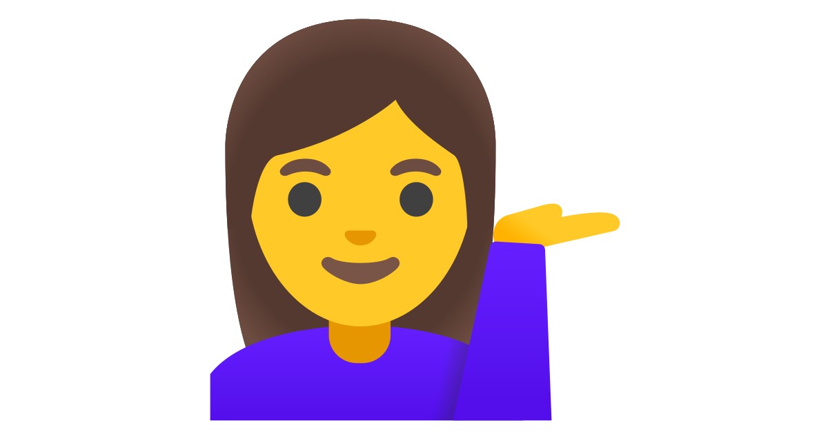 💁‍♀️ Person Tipping Hand emoji Meaning