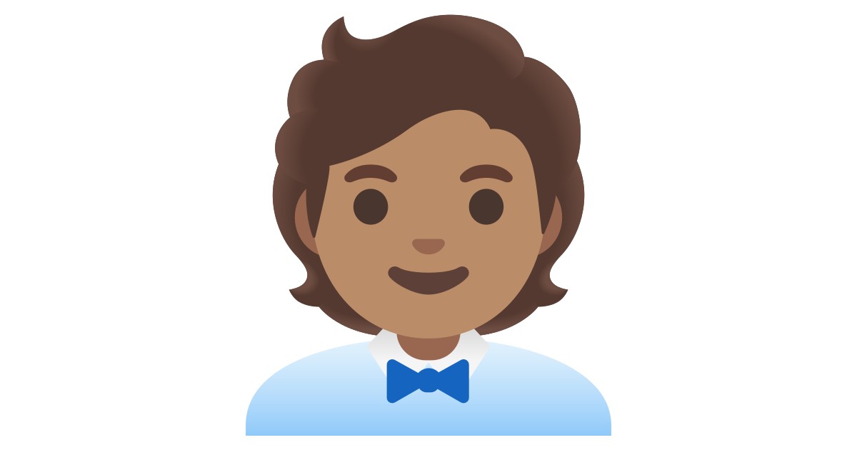 π§π½βπΌ Office Worker: Medium Skin Tone Emoji