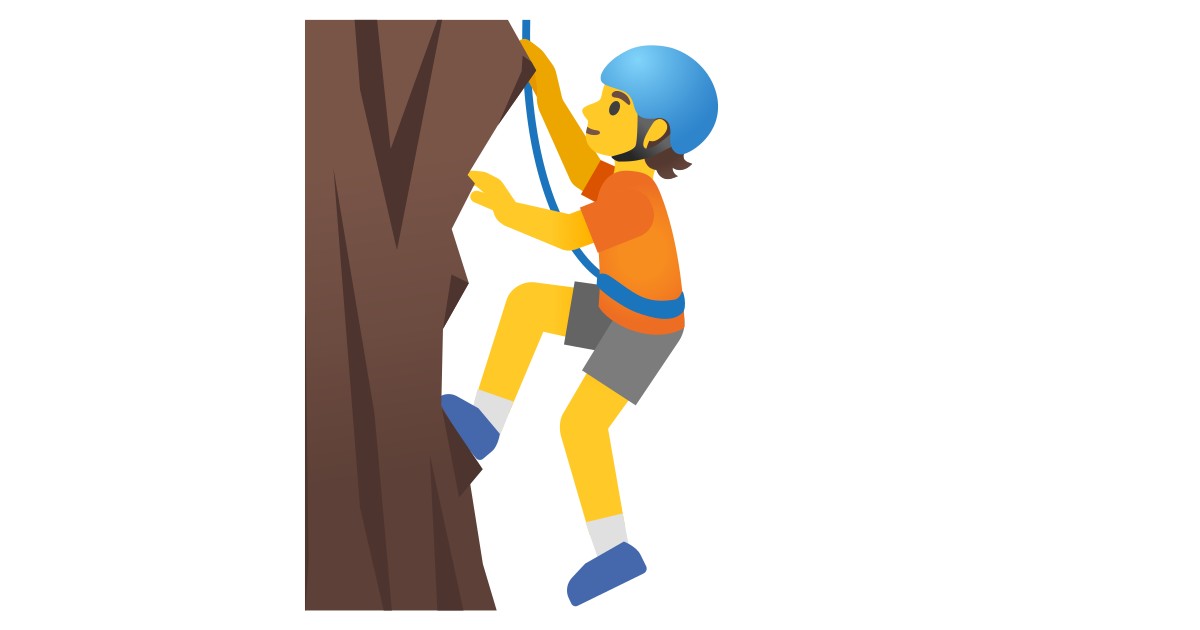 🧗 Person Climbing Emoji