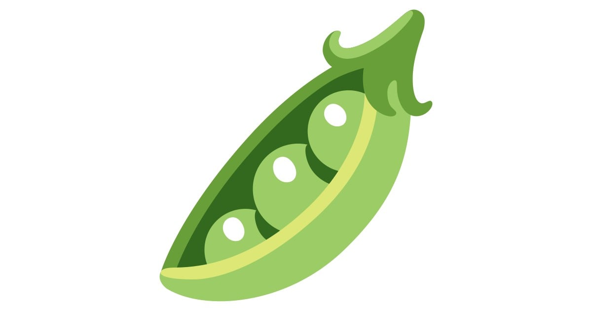 Pea Pod Emoji