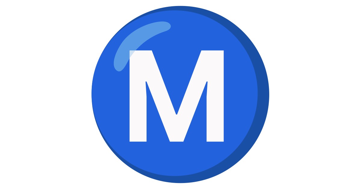 Outlet-Schnäppchen Ⓜ️ Circled M Emoji, M Emoji