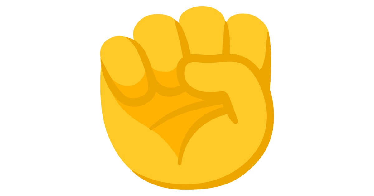 ✊ Raised Fist emoji Meaning