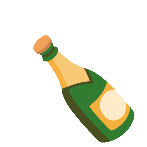 🍾 Bottle With Popping Cork Emoji