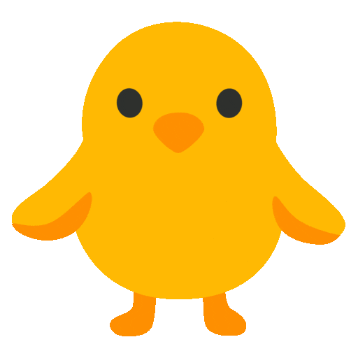 ???? Front-Facing Baby Chick Emoji