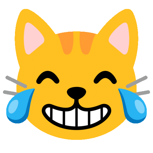 laughing cat gif