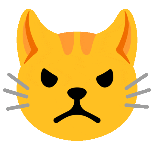 😾 Pouting Cat Emoji
