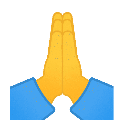 Folded Hands Emoji Pray Emoji Thanks Emoji