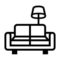 🛋️ Couch And Lamp Emoji