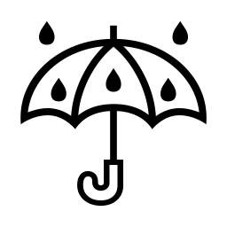 ☔ Umbrella With Rain Drops Emoji