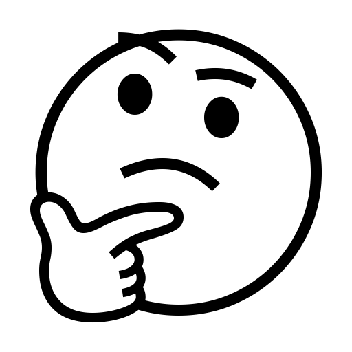 🤔 Thinking Face Emoji, Thinking Emoji