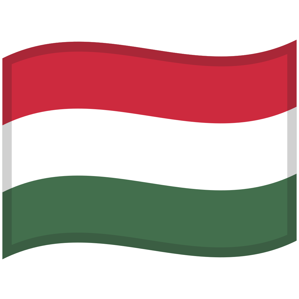 🇭🇺 Flag Hungary Emoji, HU Flag Emoji, Hungarian Flag Emoji