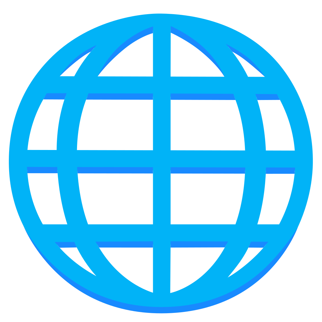 ? Globus mit Meridianen Emoji