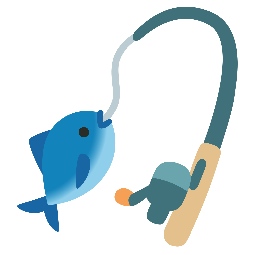 🎣 Fishing Pole Emoji
