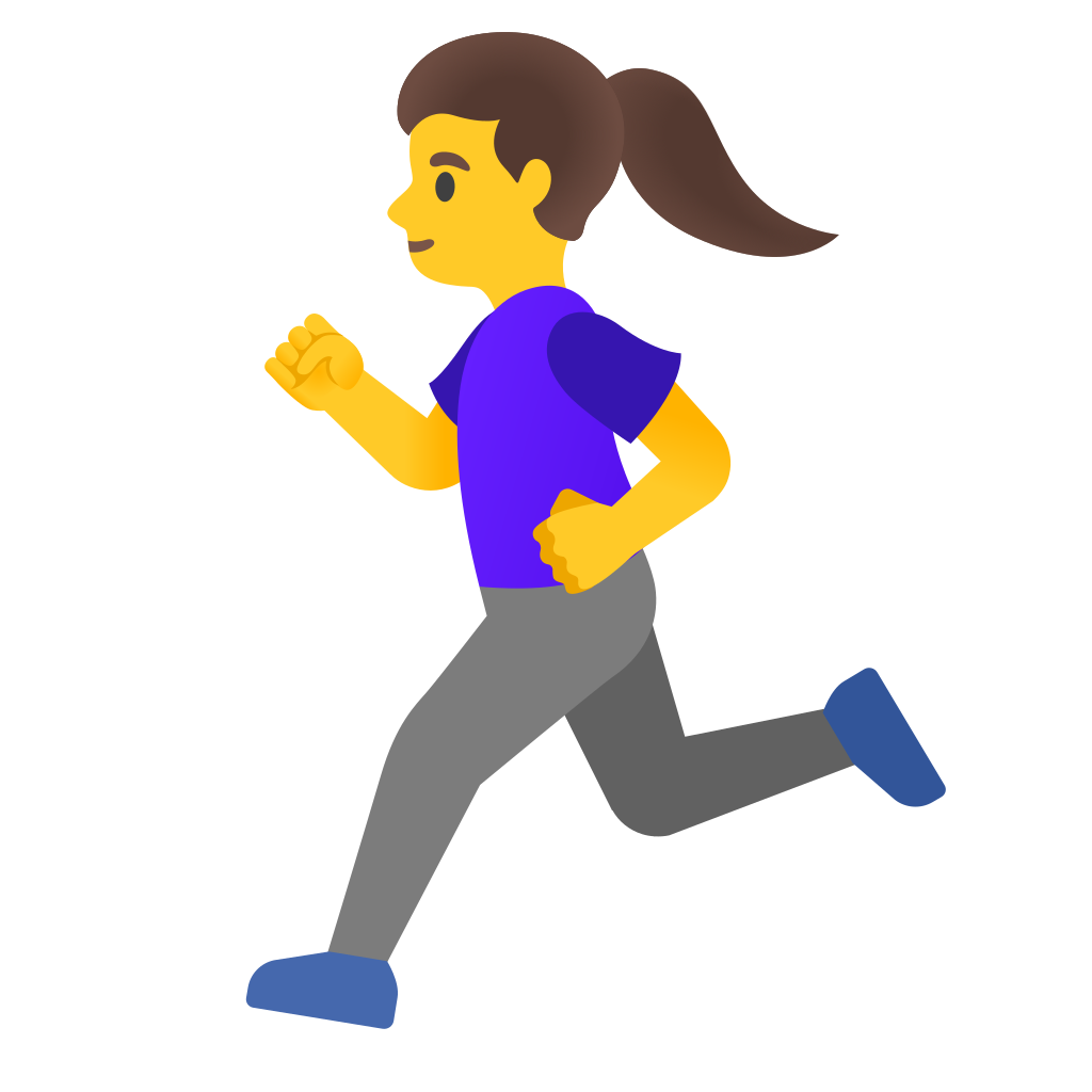 🏃‍♀️ Woman Running Emoji