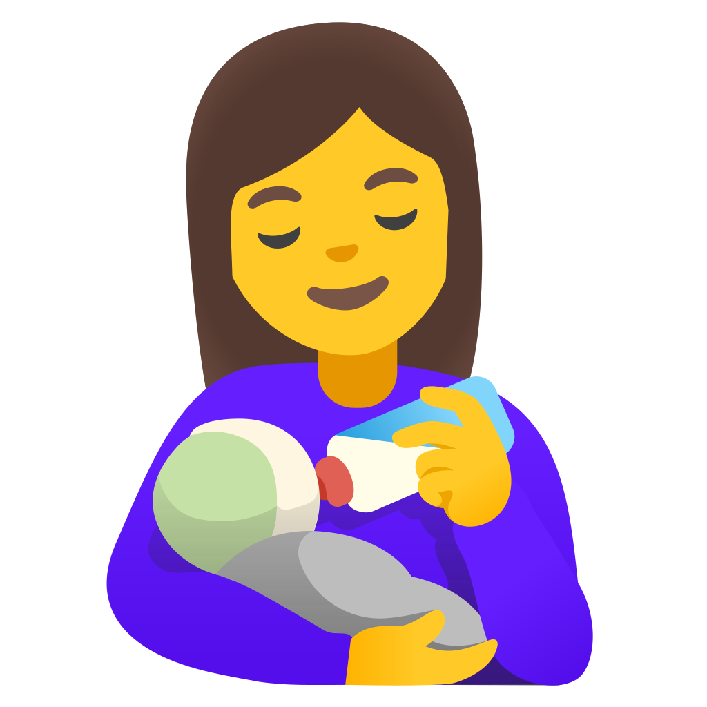 👩‍🍼 Woman Feeding Baby Emoji