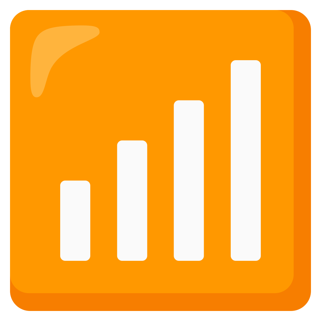 📶 Antenna Bars Emoji, Signal Strenght Emoji