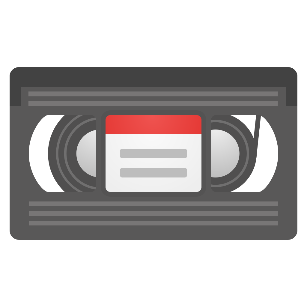 📼 Videocassette Emoji, VHS Emoji