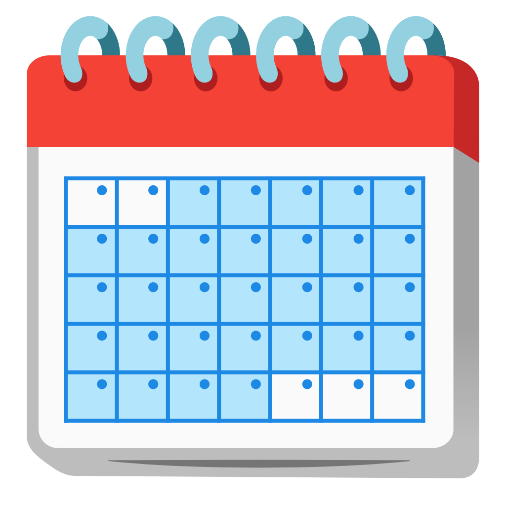 🗓️ Spiral Calendar Emoji