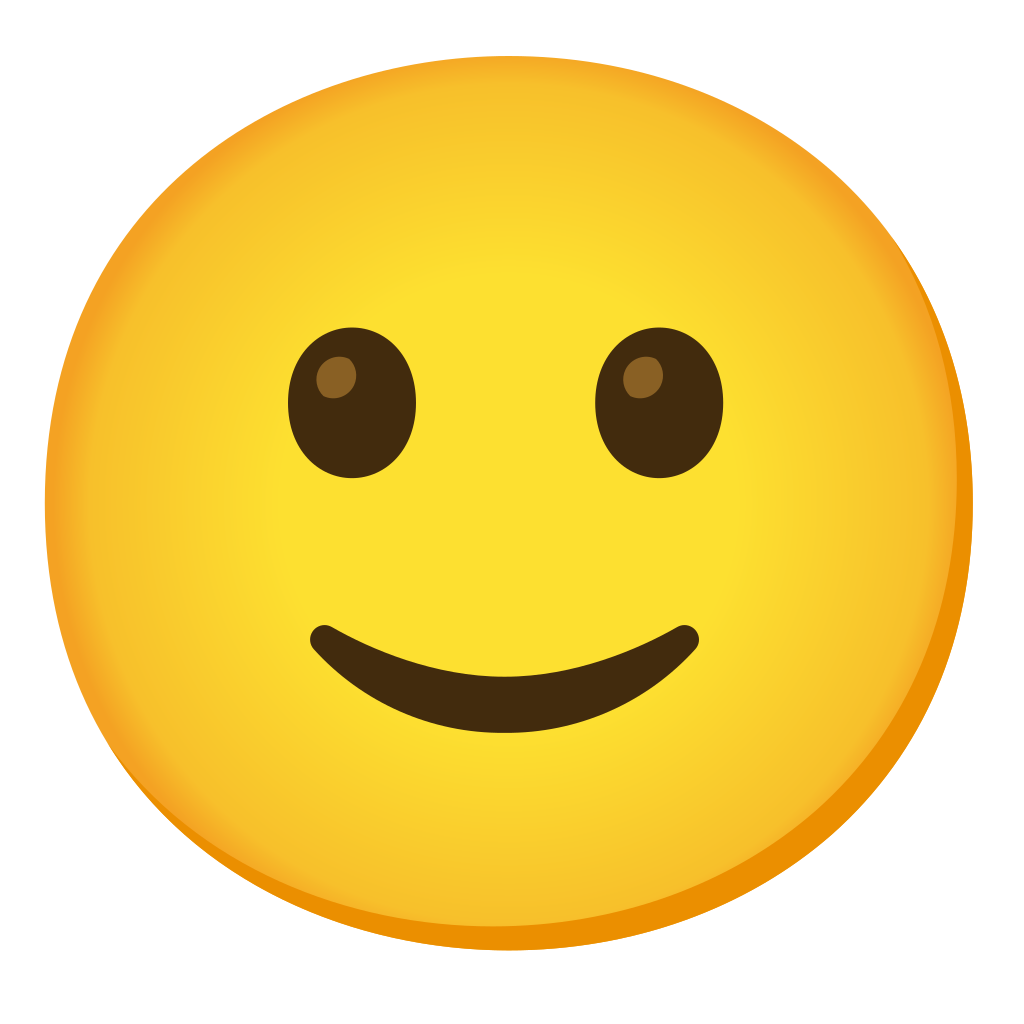 🙂 Visage Avec Un Léger Sourire Emoji