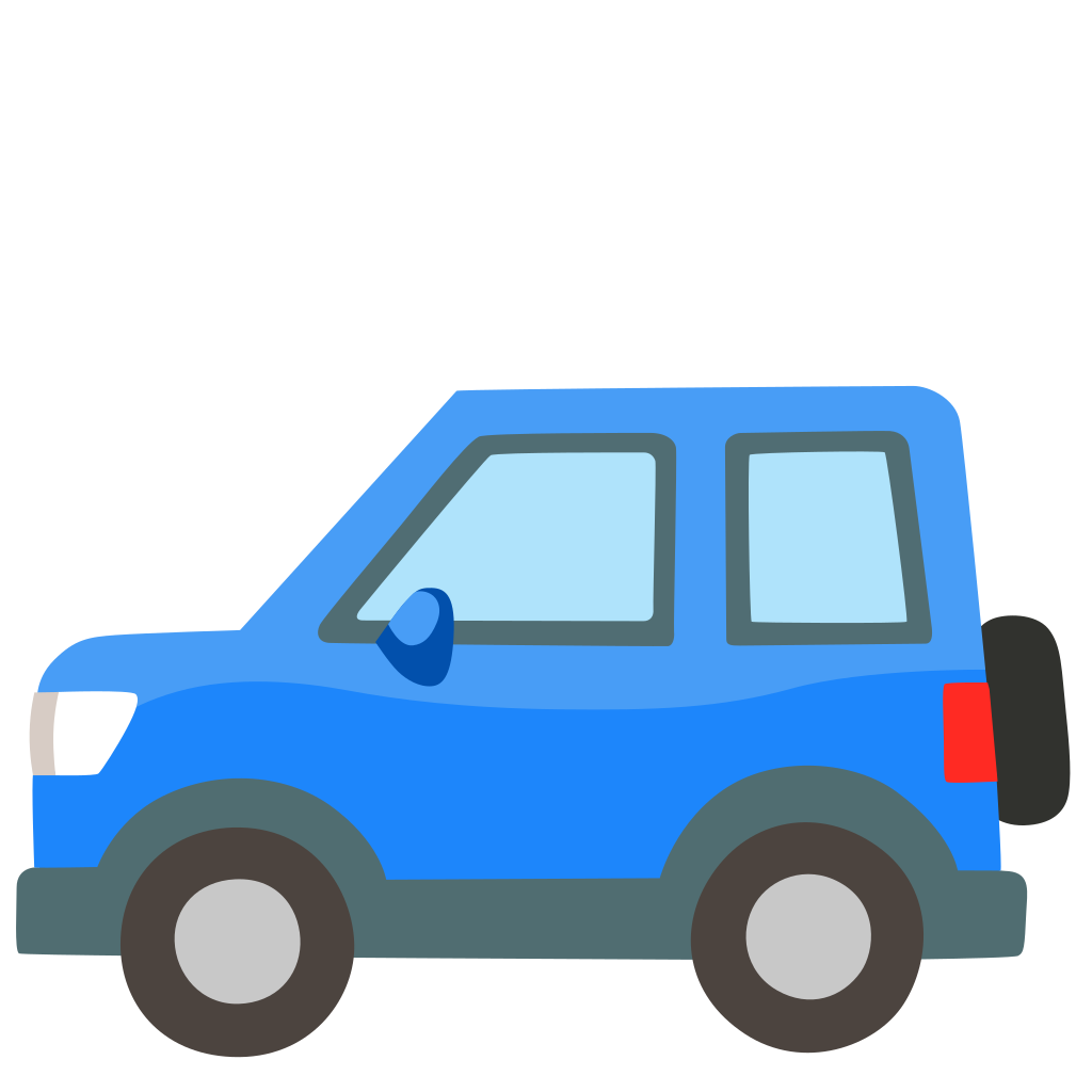 🚙 Sport Utility Vehicle Emoji