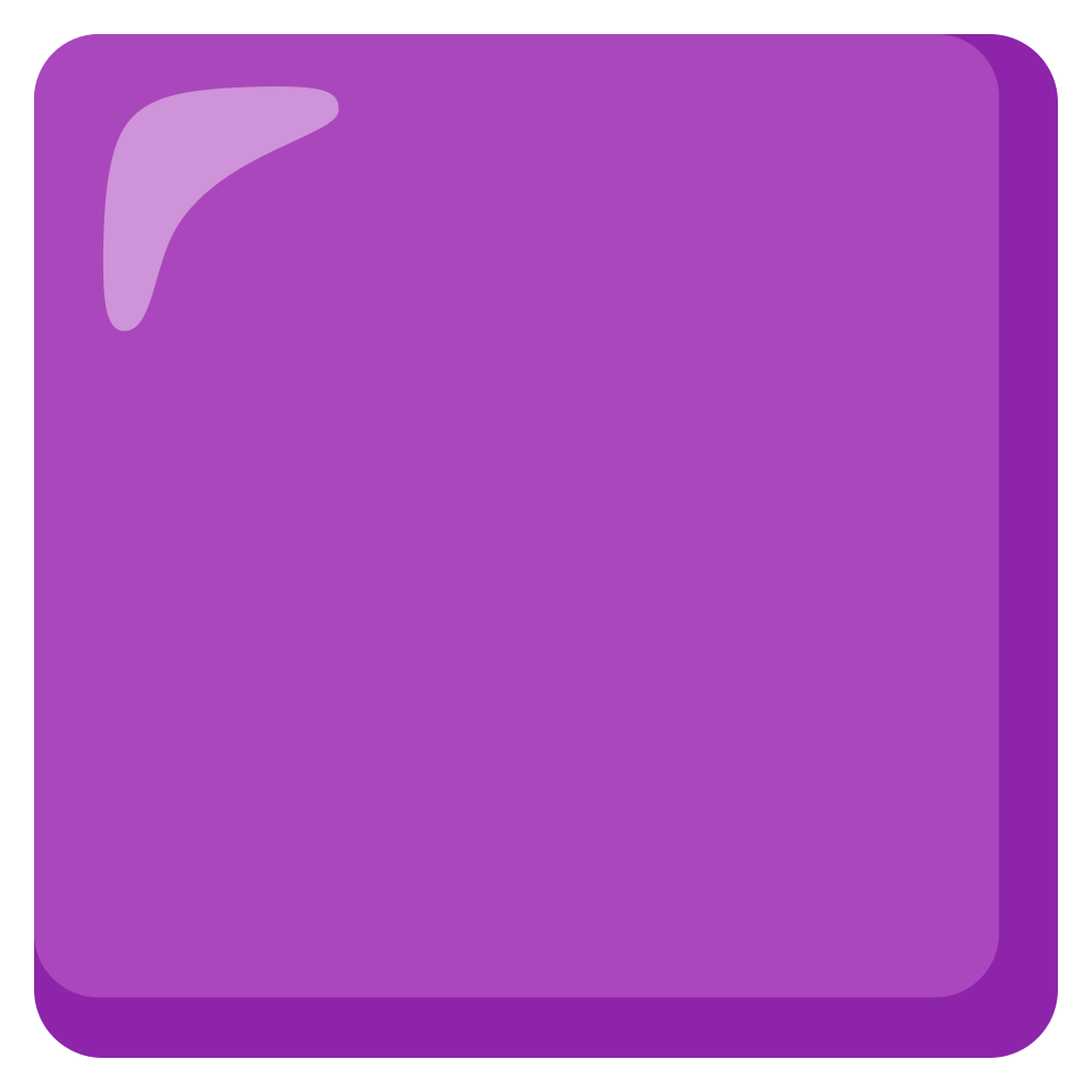 🟪 Purple Square Emoji