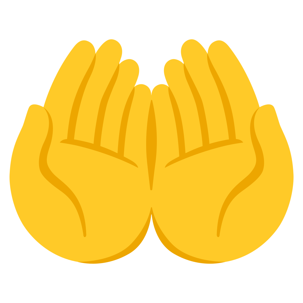 🤲 Palms Up Together Emoji