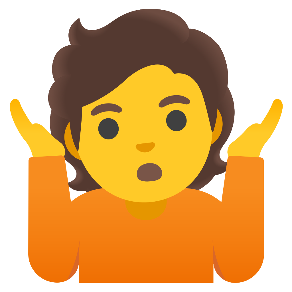 🤷 Person Shrugging Emoji ¯ツ¯ Emoji Shrug Emoji Shruggie Emoji 5819