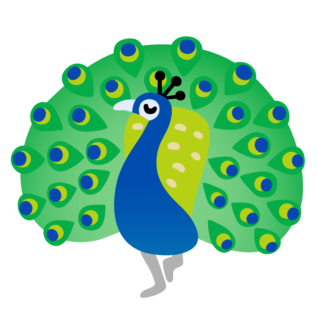 ๐ฆ Peacock Emoji