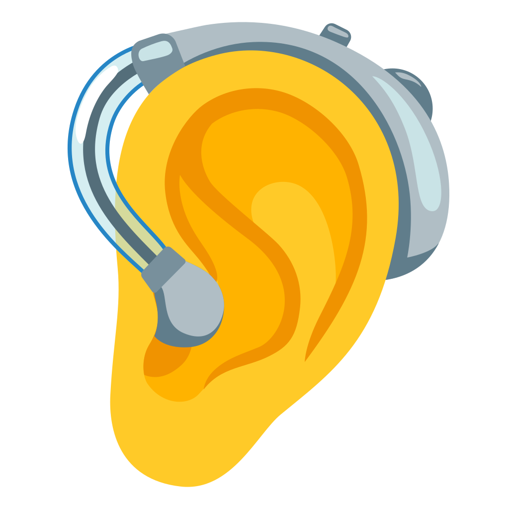 🦻 Ear With Hearing Aid Emoji