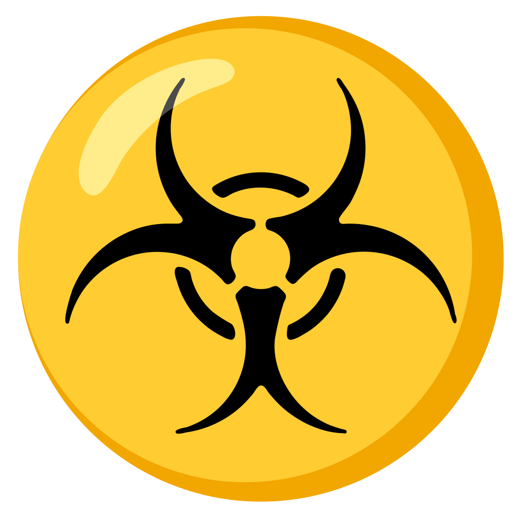 ☣️ Biohazard Emoji, Toxic Emoji