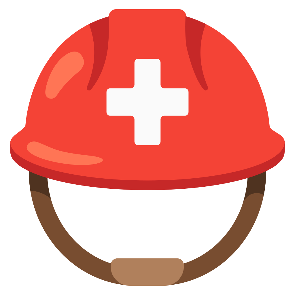 ⛑️ Rescue Worker’s Helmet Emoji