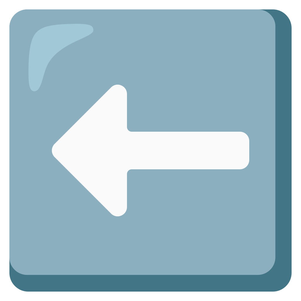 ⬅️ Flèche Gauche Emoji